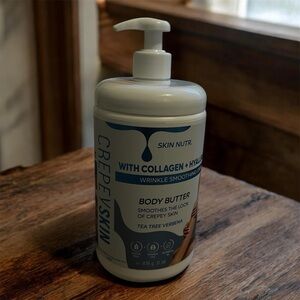 Body Butter with Collagen and Hyaluronic Acid - White